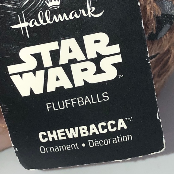 Hallmark Chewbacca Chewie Fluffballs Disney Toy Star Wars - Picture 2 of 14